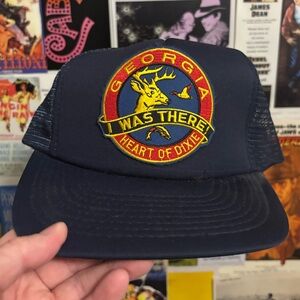 Georgia Was There Navy Trucker Hat